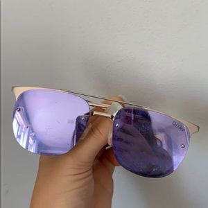 purple quay double rim sunglasses